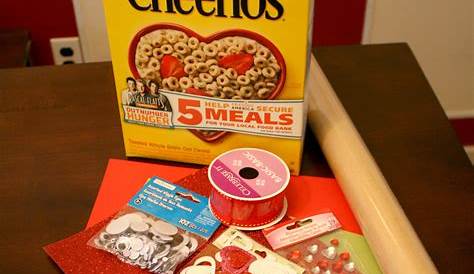 How To Decorate A Cereal Box For Valentines Gret Ide! Vlentine's Dy