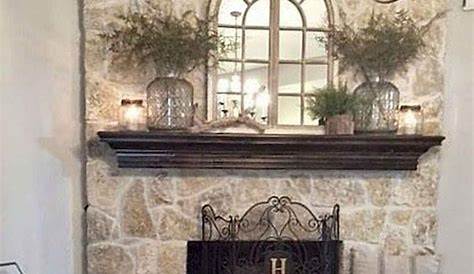 How To Decorate A Fireplace For Spring