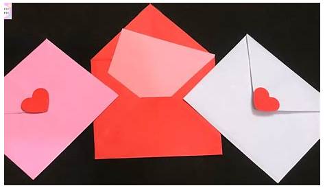 How To Decorate An Envelope For Valentine& 39 Make A Homemade With