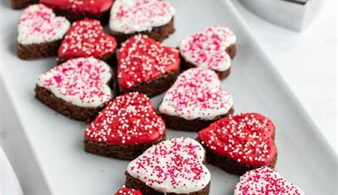 How To Decorate Brownies For Valentine's Day Valentine Heart Recipe Make It
