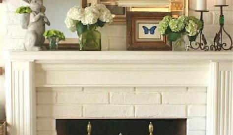 How To Decorate Mantels For Spring