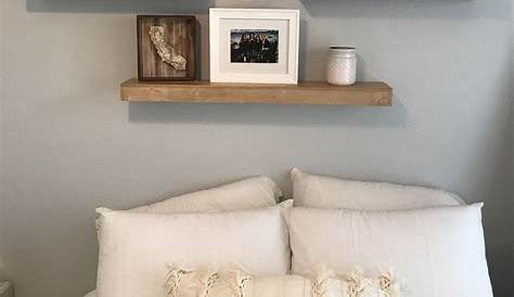 How To Decorate Wall Shelves In A Bedroom