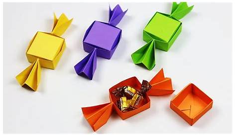 How To Diy Origami Valentines Chocolate Gift Box Creative Ideas Cute