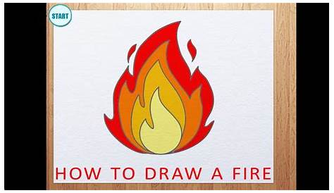 How to draw Fire - My How To Draw