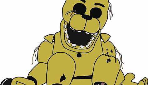 How to draw Golden Freddy from Five Nights at Freddy's FNAF drawing