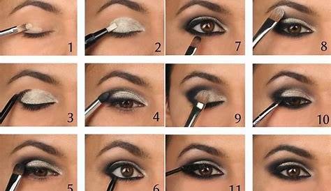 How to Draw Smokey Eyes, Step by Step, Eyes, People, FREE Online