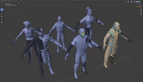 The Pipeline Behind Modeling and Animating a Game Character in Zelgor