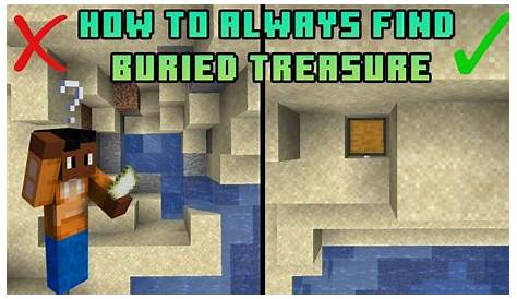 How To Find Buried Treasure Minecraft Bedrock