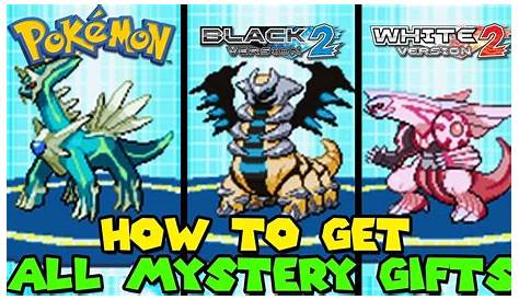 How To Get A Mystery Gift In Pokemon Black 2 Ll Blck & White Youtube