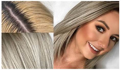 How To Get Ash Blonde Hair At Home Go Add Highlights Dark