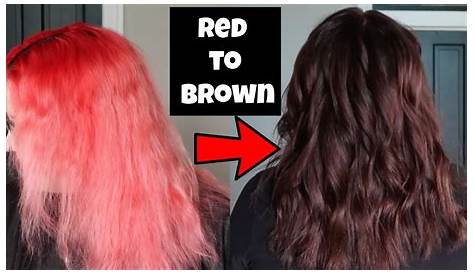 How To Get Brown Out Of Red Hair Stop From "ing "