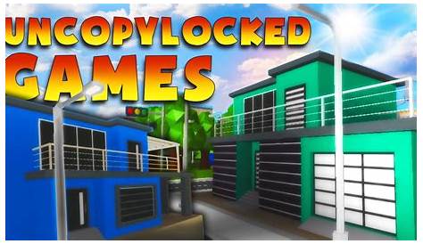 The Best Uncopylocked Games From Roblox - YouTube