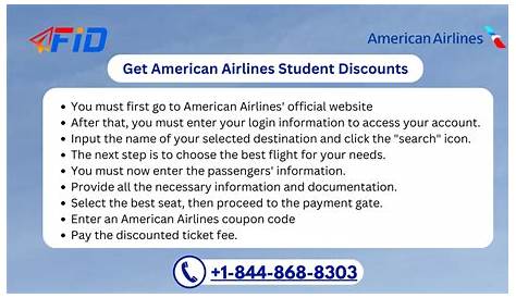 How To Get Student Discount On American Airlines