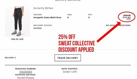 lululemon Sweat Collective Discount and More Schimiggy