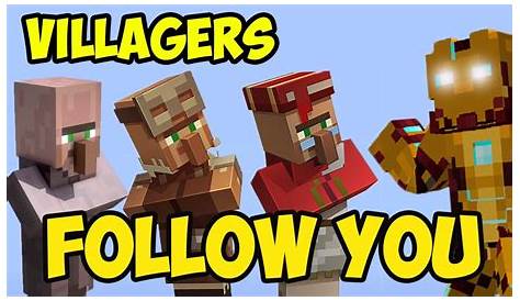 How To Get Villagers To Follow You In Minecraft