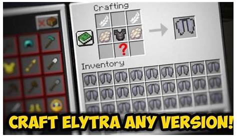 How To Make A Elytra In Minecraft