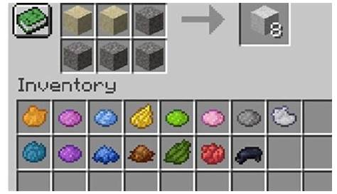 How To Make Cement In Minecraft