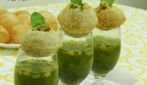 Pani Puri Recipe-How to make Pani Poori-Golgappas-Chaat Recipes