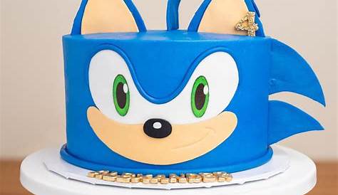 Sonic the Hedgehog Cake | Sonic the hedgehog cake, Hedgehog cake, Sonic