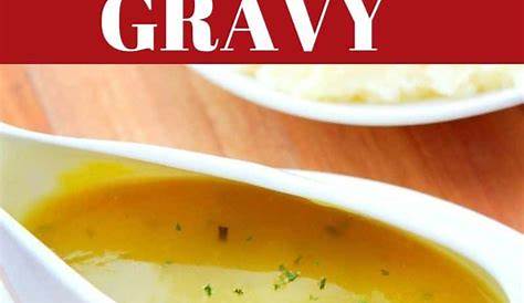 How To Make Turkey Gravy Without Any Drippings