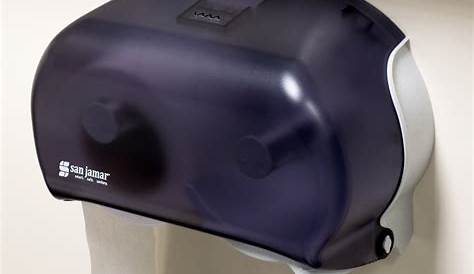 How To Open San Jamar Toilet Paper Dispenser