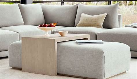 How To Place Ottoman And Coffee Table