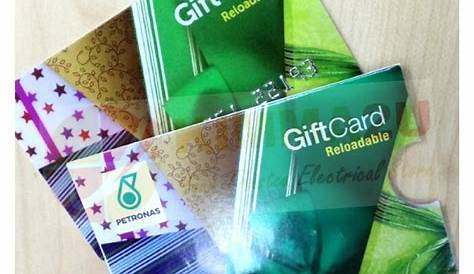 PETRONAS Fuel Gift Card (Reloadable) Zero Value, Auto Accessories on