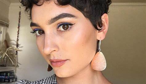 How To Style Pixie Cut Curly Hair Pin By The Fashion Beauty