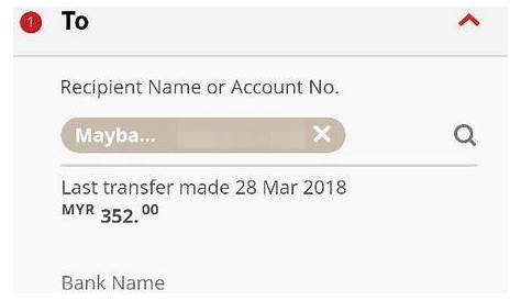 Cimb Transfer To Maybank - Select a transfer method (ibg/instant