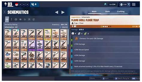 How to Unlock a Locked Weapon Schematic in Save the World Fortnite