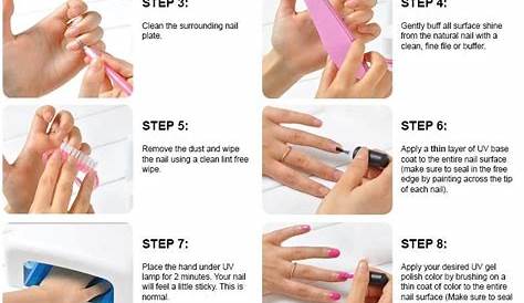 How To Use Nail Tips With Gel Polish Do Step By Step
