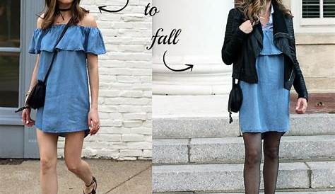 How To Wear Summer Dress In Fall