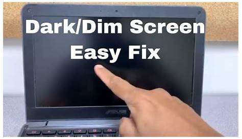 How To Fix A Chromebook Screen That Is Black