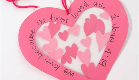 Http Www Enchantedlearning Com Crafts Valentine 3d Hearts Mobile To Hang Up In The Room Afterwards For Decoration