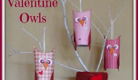Http Wwwhappyclippingscom 2013 01 Diy Valentine Paper Roll Owlshtml Toilet Owl 's Day Craft For Kids