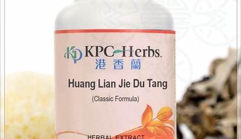 Huang Lian Jie Du Tang (Coptis & Scute Combination): Capsule (Formula