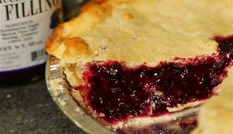 The Country Canner — Homemade Huckleberry Pie Filling