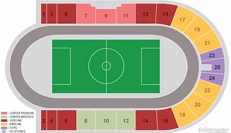 Houston releases new football stadium seating chart