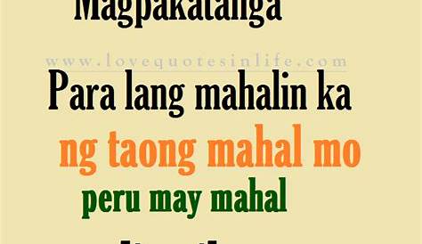 Tagalog Hugot Quotes for 2015 | Hugot quotes, Tagalog quotes hugot