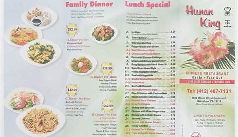 Hunan King | Online Order | Chinese Restaurant | Tiffin