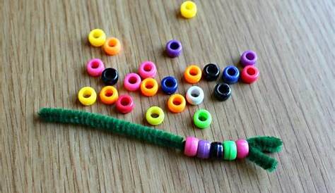 Hungry Caterpillar Craft Beads The Very With Free Printable Leaves Messy