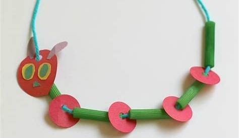 Hungry Caterpillar Necklace Craft Inspired Polymer By