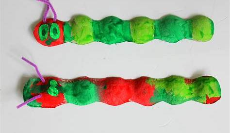 Hungry Little Caterpillar Craft The Very Puppet Messy Monster