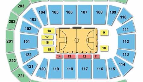 Huntington Center Seating Chart Seating Charts & Tickets