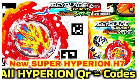 Hyperion Beyblade Qr Codes Surge / Hasbro Super Hyperion H6 Burst Surge