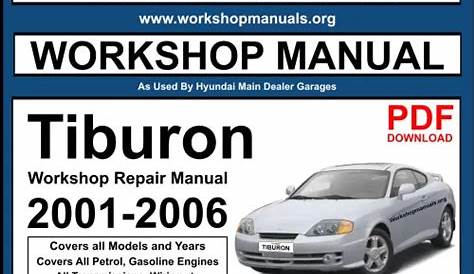 Hyundai Tiburon Manual