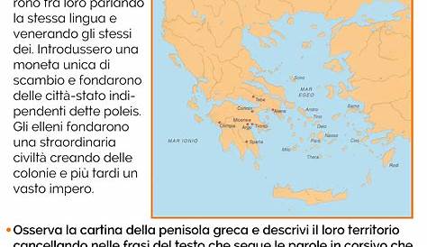 I Greci: Schede Didattiche per la Scuola Primaria | Storia, Insegnare
