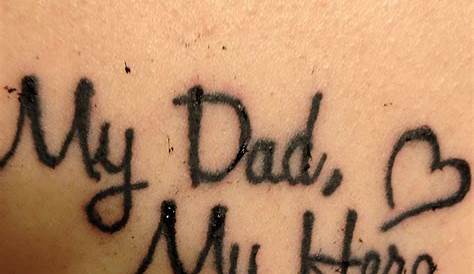 I love you, Dad. #tattoo | Just Love | Pinterest | Dad tattoos, Dads