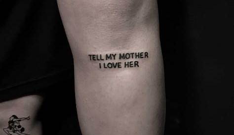 The Story Behind The 'I Love Mom' Tattoo | Mom tattoos, I love mom