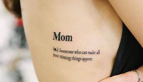 100+ Mom Tattoos For Son & Daughter (2019) Mother Quotes & Designs